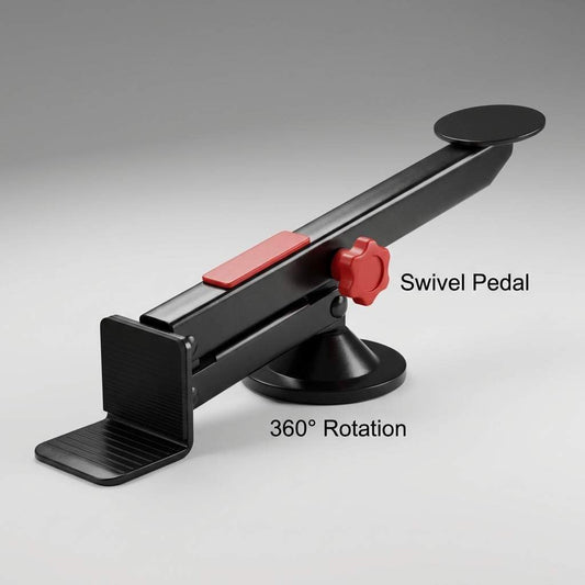 Swivel-Type Door and Board Lifter, Door Lifter Installation Tool, Black V1258-DP02-C-2125
