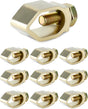 Direct Burial Ground Rod Clamp, 10 Pack 5/8" Diameter Copper Mechanical Connectors V1258-DP02-C-2127