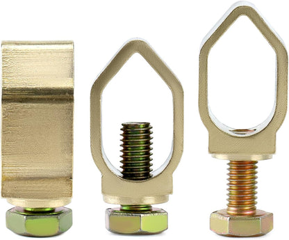 Direct Burial Ground Rod Clamp, 10 Pack 5/8" Diameter Copper Mechanical Connectors V1258-DP02-C-2127