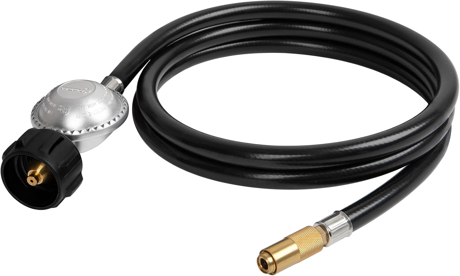 6 Feet Propane Regulator and Hose for Blackstone 17 & 22 Inch Tabletop Griddle, Connect to 5-20 LB Propane V1258-DP02-C-213