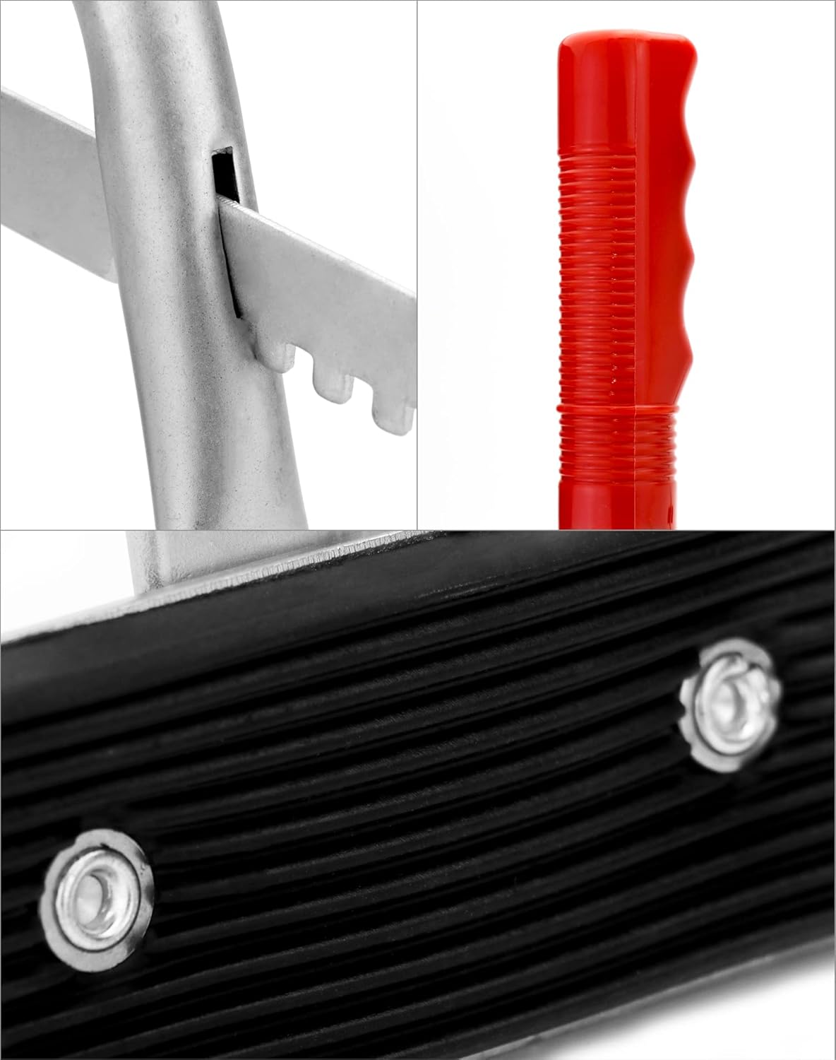 Battery Carrier, Battery Rack with Pads, Adjustable from 5" to 7", for Lifting and Carrying Batteries V1258-DP02-C-2139