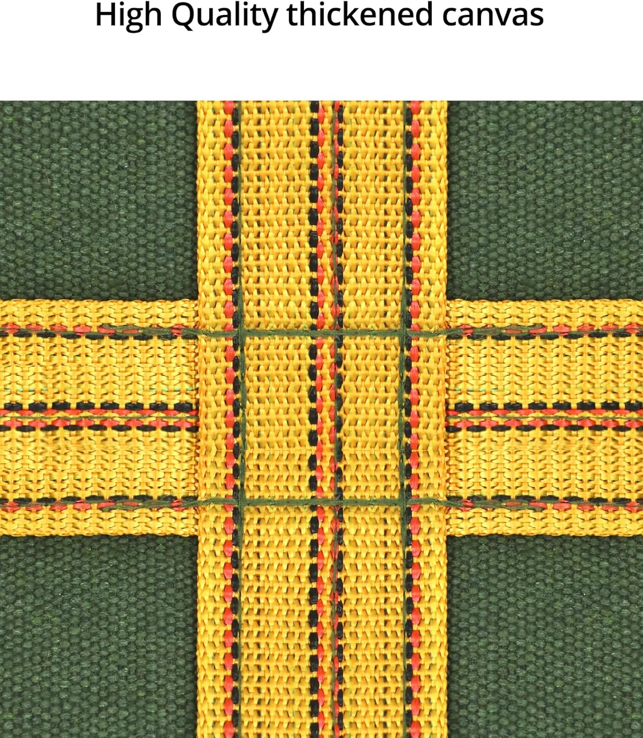 Heavy-Duty Canvas Cargo Lifting Pad Net - 3.28ft x 3.28ft Reinforced Handle Lifting Net for Construction, V1258-DP02-C-2142