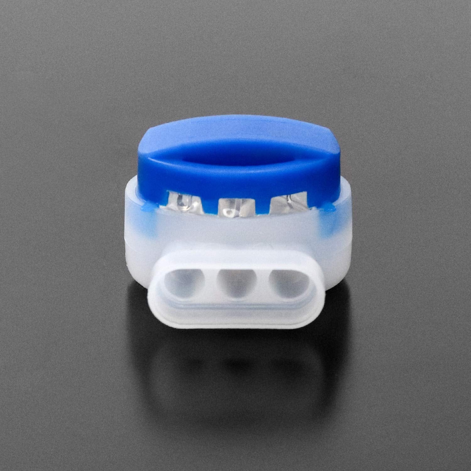 50 Pack 3 Wire Connectors Electrical IDC 314-BOX Pigtail Connectors for 22-14 AWG Cables V1258-DP02-C-2167