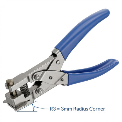 Corner Rounder Cutter R3 (3mm Radius), Smooth Edge Trimmer for PVC Cards, Photos & Paper Projects V1258-DP02-C-2176