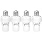 Motion Sensor Light Socket Adapter - 4 Pack E26/E27 Compatible, Adjustable Timing & Lux, Auto Motion Sensor V1258-DP02-C-2181