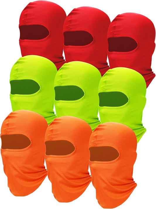 9 Pcs Ski Mask for Men Full Face Cover UV Sun Protection Cooling Balaclava Neck Gaiter Clothing Scarf Bandana V1258-DP02-C-2199
