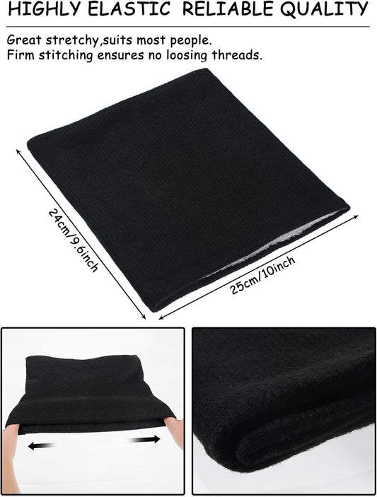 4 Pack Winter Neck Warmer Gaiter for Women Fleece Lined Thick Double Layer Knitted Warmer Neck for Cold V1258-DP02-C-2218