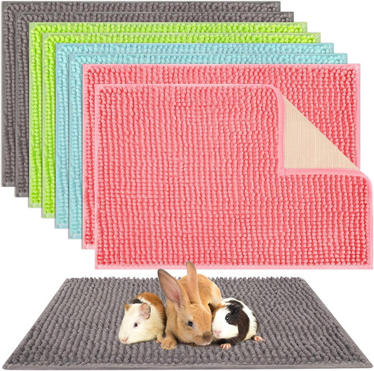 8 Pcs Guinea Pig Cage Liner for Guinea Pig Cage Bedding Reusable Rabbit Mat Pad Washable Training Pad Animal V1258-DP02-C-2249
