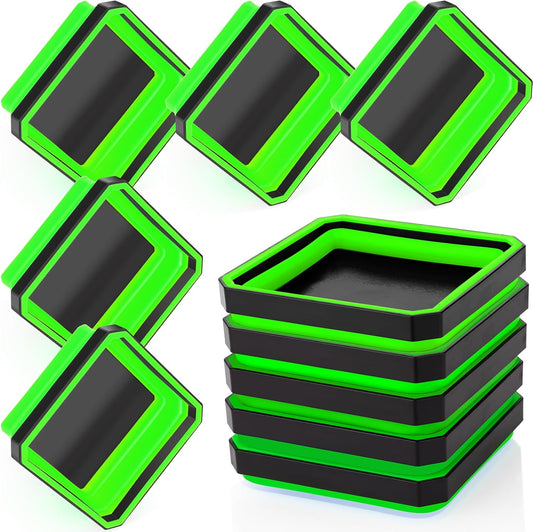 10 Pcs Magnetic Tool Tray Collapsible Foldable Parts Trays Set Magnetic Screw Tray Magnetic Parts Bowl Square V1258-DP02-C-2254