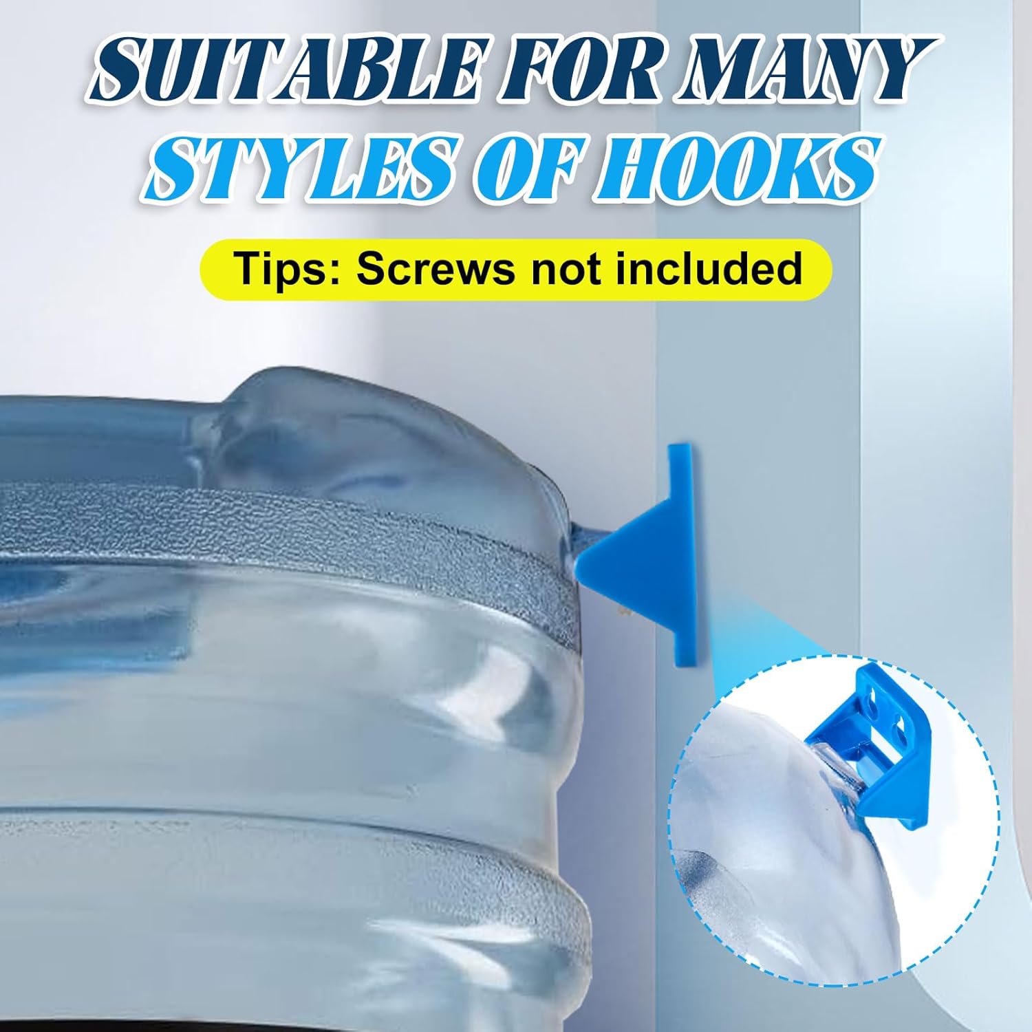4 Pcs Ice Bucket Hanger Bracket Ice Bucket Hook Holder Compatible with Saf T Tote for Storage Sanitary Drying V1258-DP02-C-2258