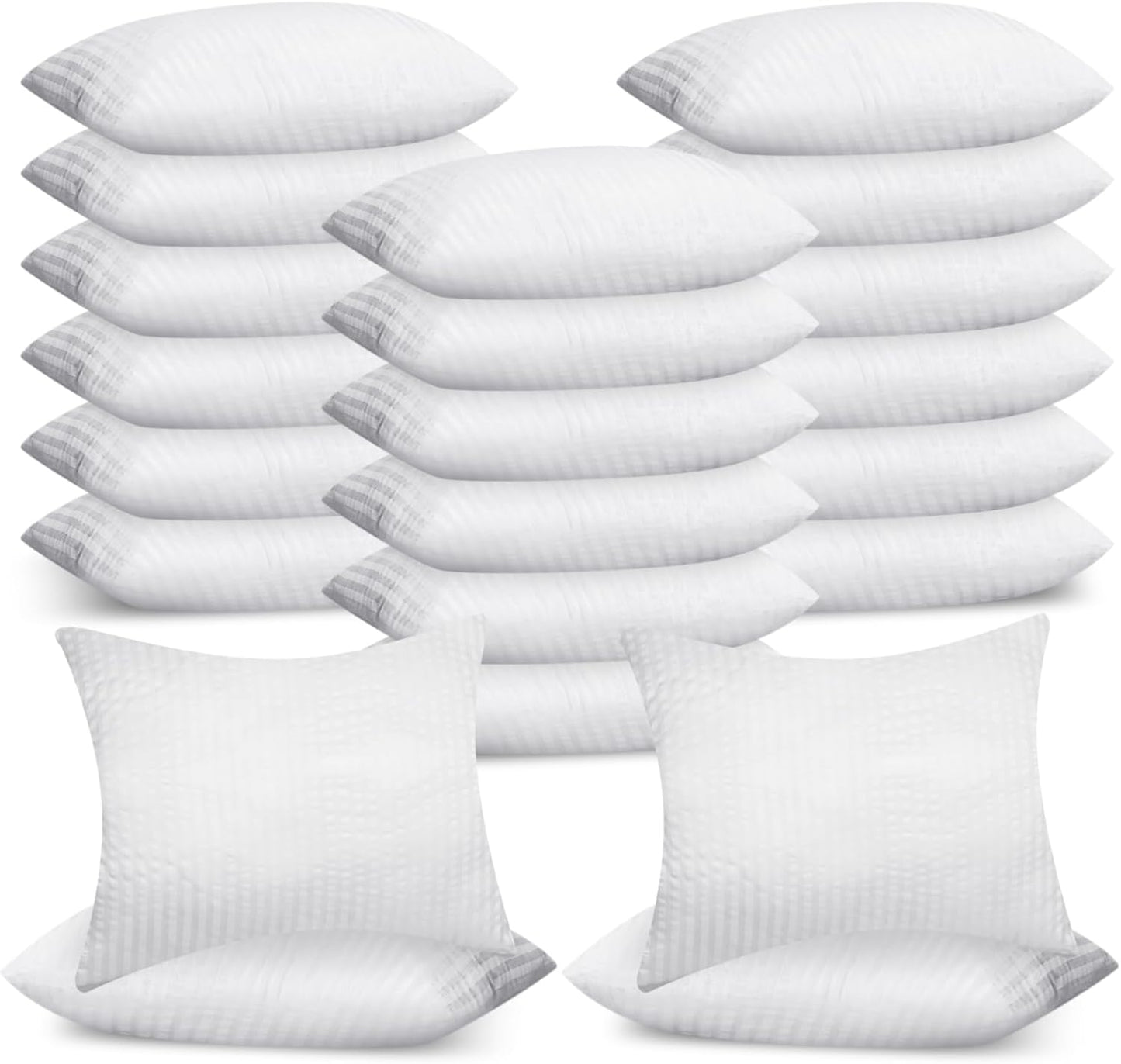 20 Pcs Standard Bed Pillows for Sleeping Soft Down Alternative Hotel Bedding Pillows Inserts for Stomach Side V1258-DP02-C-2269