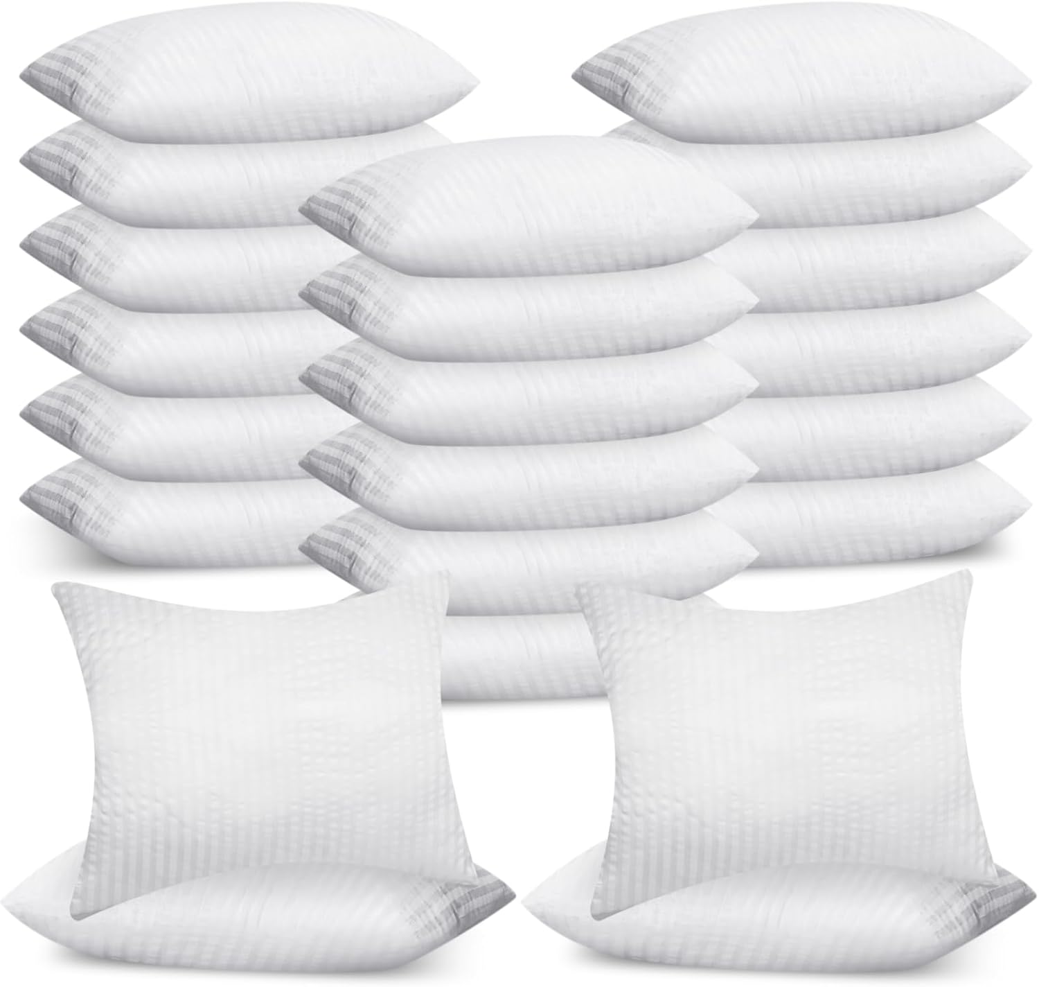 20 Pcs Standard Bed Pillows for Sleeping Soft Down Alternative Hotel Bedding Pillows Inserts for Stomach Side V1258-DP02-C-2269