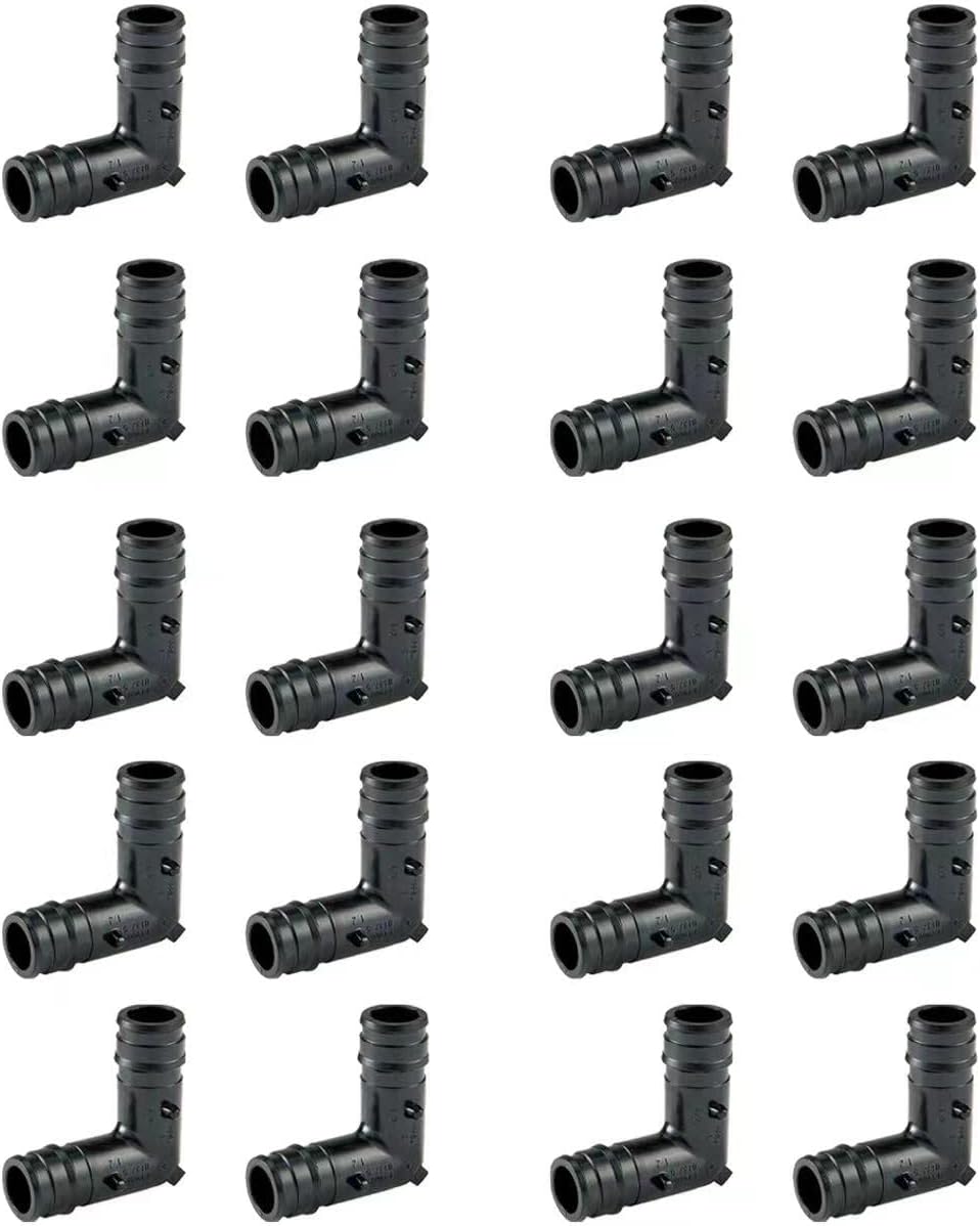 (Pack of 20) Poly PPSU Pex-A Expansion Fittings 3/4" X 3/4" 90 Degree Elbow (3/4"),(PPSU1960009-20PCS) V1258-DP02-C-2345