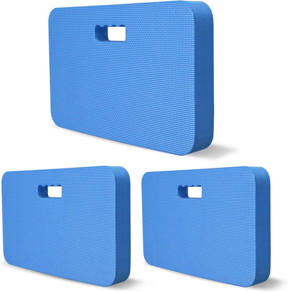 3-Pack Garden Kneeling Pad - For Gardening, Baby Bath, Yoga, Pilates, Exercise, Blue V1258-DP02-C-239