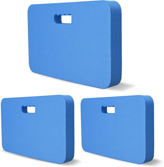 3-Pack Garden Kneeling Pad - For Gardening, Baby Bath, Yoga, Pilates, Exercise, Blue V1258-DP02-C-239