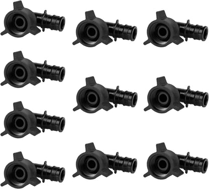 (Pack of 10) Poly PPSU Pex-A Expansion Fitting 1/2" X 1/2" Female NPT Swivel Elbow Adapter,(PPSU1960047) V1258-DP02-C-2393
