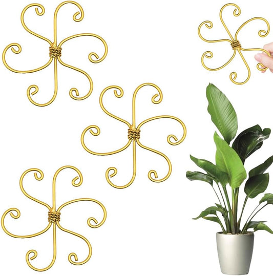 Plant Stem Support Set, 2025 New Reusable Plastic Climbing Plant Support Plant Trellis 3/6 Pcs, Upgrade V1258-DP02-C-2481