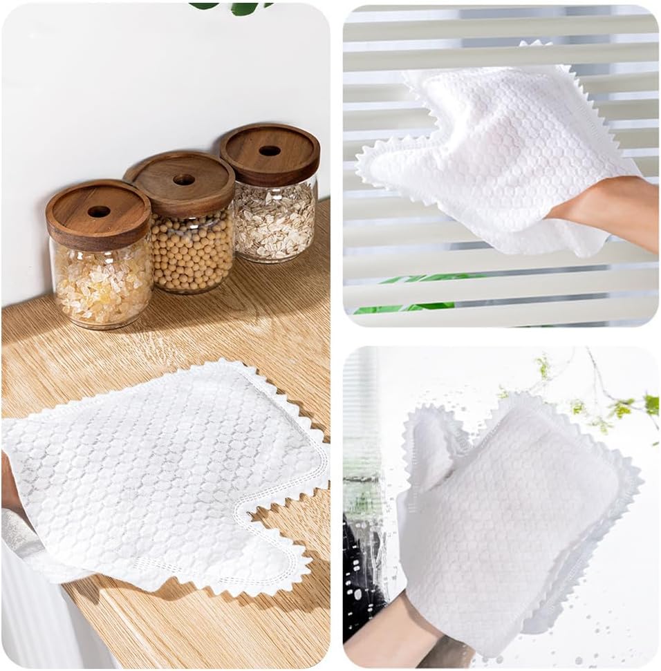 Multi-purpose Washable Dusting Gloves, 2026 Dual-Sided Pet Hair Cleaning Gloves Reusable Wet Dry Kitchen Mitt V1258-DP02-C-2485