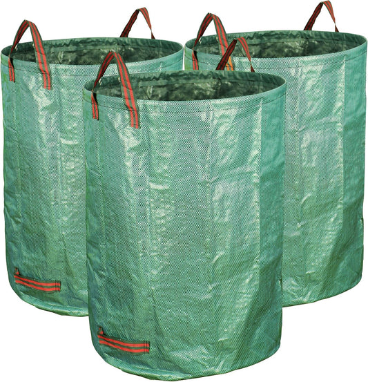 3-Pack 40 Gallon Yard Waste Bags - Reuseable Heavy Duty Gardening Bags, Lawn Pool Garden Leaf Waste Bag V1258-DP02-C-249