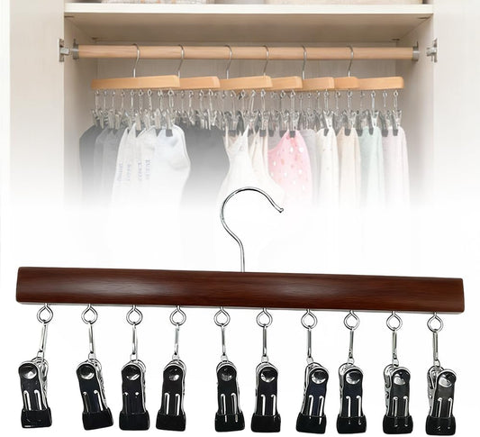 Legging Organizer for Closet, 2026 New Space-Saving Hat Scarf Clothespins for Jeans Closet Organizer with 10 V1258-DP02-C-2491