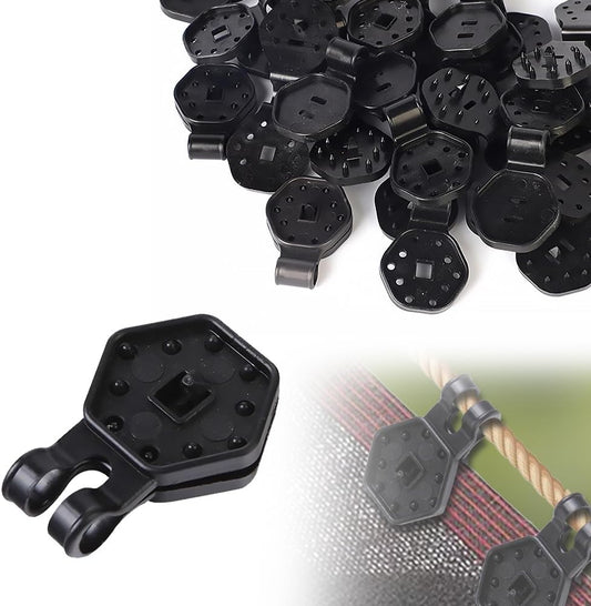 Shade Cloth Heavy Duty Lock Grip, 2026 New Greenhouse Shade Cloth Fix Clamp Tent Clips Windproof Awning Clamp V1258-DP02-C-2498