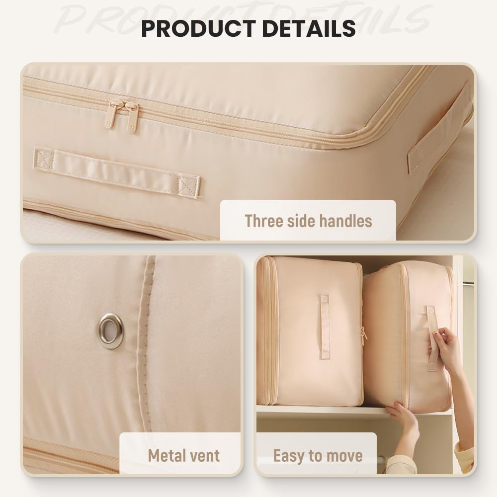 Ultra Space Saving Self Compression Organizer, Space Saving Self Compression Organizer for Comforters, 2024 V1258-DP02-C-2510