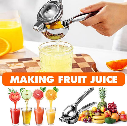 Handheld Lemon Squeezer, 2025 New Stainless Steel Lemon Lime Squeezer Citrus Juicer, Upgrade Heavy Duty Solid V1258-DP02-C-2524