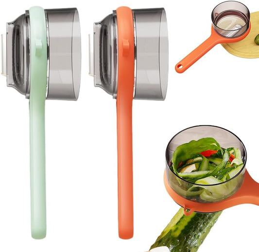 Kitchen Special Fruit Peeler with Box Storage, Upgrade Vegetable Peeler with Catcher Peeler with Storage V1258-DP02-C-2529