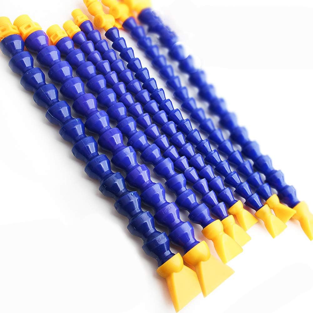 1/2" Thread Water Oil Coolant Hose Pipe Plastic Adjustable Flexible Cooling Tube for Hydraulic V1258-DP02-C-2540