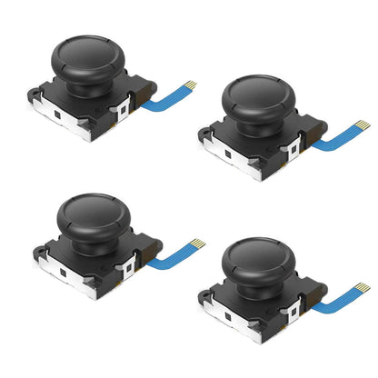4-Pack Replacement Joycon Joystick Drift Fix Analog Thumb Stick for Nintendo Switch/Switch OLED/Nintendo V1258-DP02-C-259