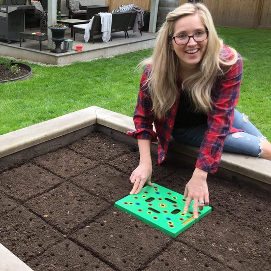 - Patented Seed and Seedling Spacer Tool for Bigger Harvests, Organized Plants & Fewer Weeds - Color-Coded V1258-DP02-C-263