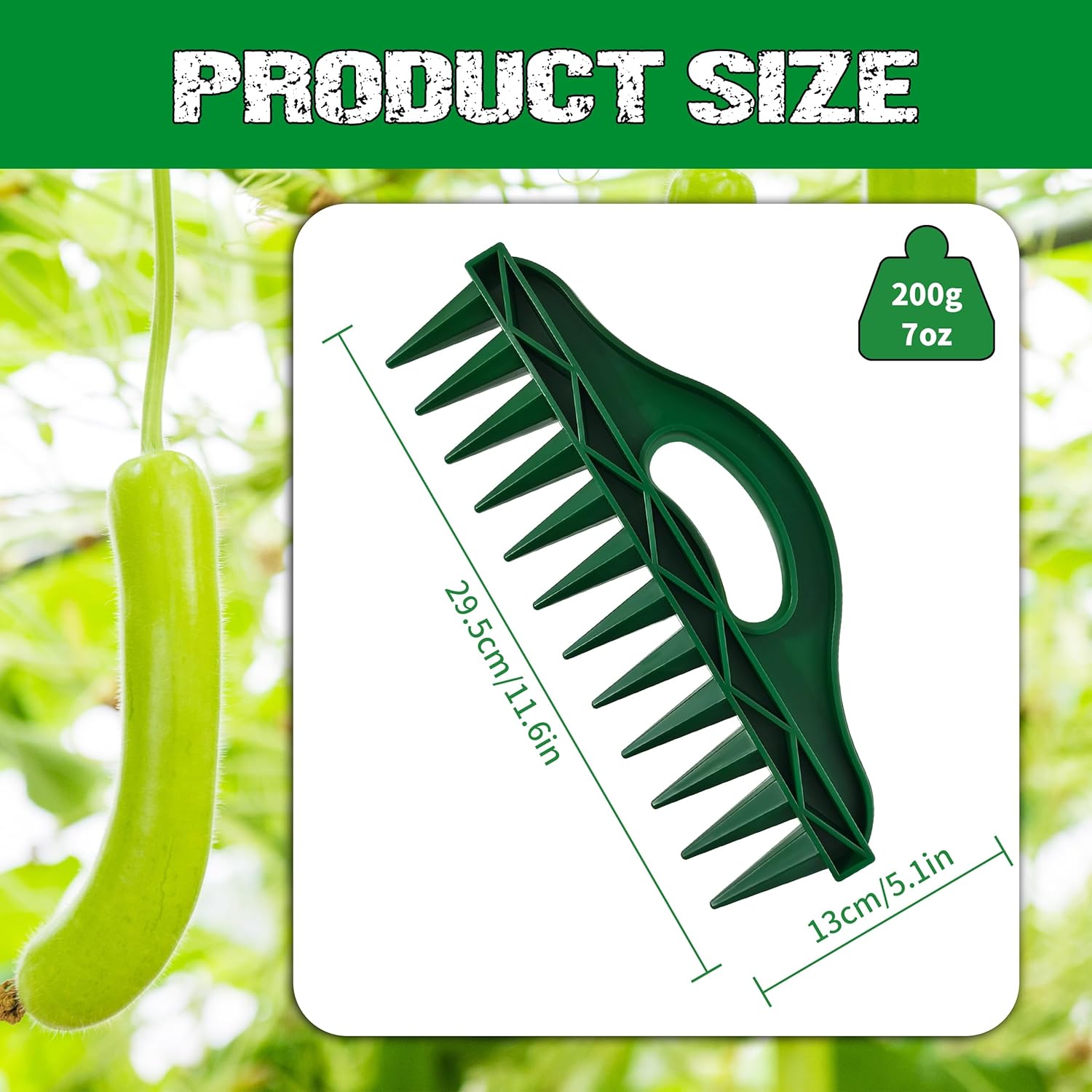 The Row Seeder by - Handheld Garden Tool for Precise Seed & Seedling Spacing in Rows & Seed Trays - for V1258-DP02-C-264