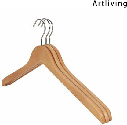 Wooden Coat Hangers, Set of 3 V1258-DP02-C-2641