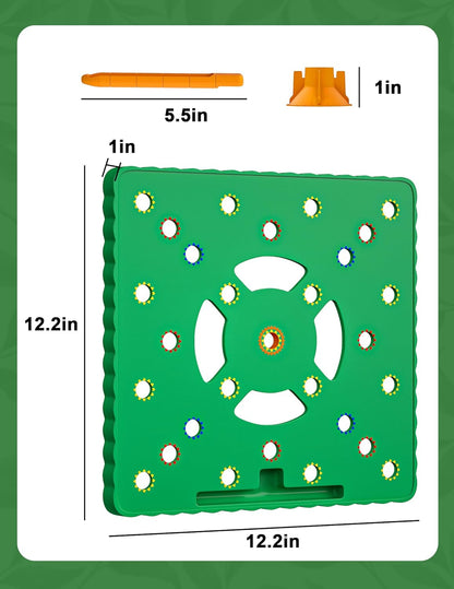 Seed Spacer Tool for Square Foot Gardens - Maximize Your Garden Space and minimize Weeds with This Premium V1258-DP02-C-265