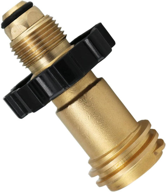 Universal Fit Propane Tank Adapter Converts POL to QCC1 / Type 1 with Wrench, Propane Hose Adapter Old to New V1258-DP02-C-269
