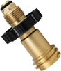 Universal Fit Propane Tank Adapter Converts POL to QCC1 / Type 1 with Wrench, Propane Hose Adapter Old to New V1258-DP02-C-269