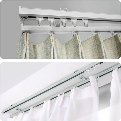 Double Track Bracket White, 10pcs V1258-DP02-C-2731