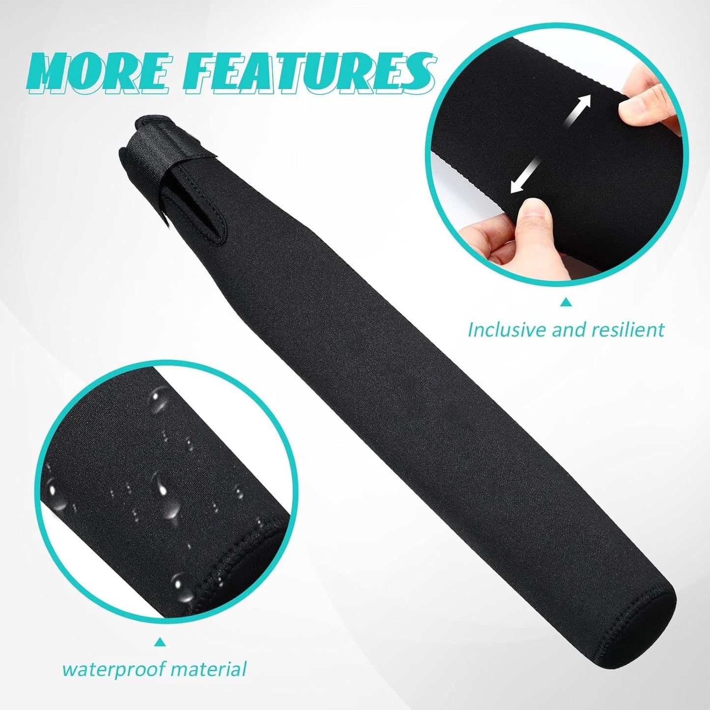 4 Pcs Baseball Bat Sleeve Softball Bat Warmer Batting Training for Composite Cover Warmer Sport Sleeve V1258-DP02-C-2745