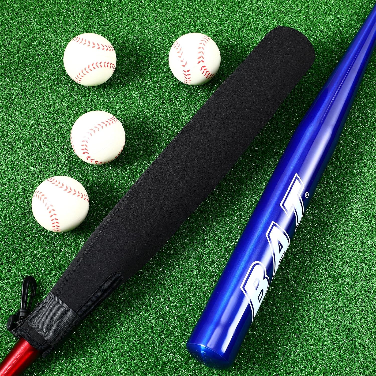 4 Pcs Baseball Bat Sleeve Softball Bat Warmer Batting Training for Composite Cover Warmer Sport Sleeve V1258-DP02-C-2745