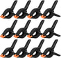 12 Pack 6 Inch Plastic Spring Clamps, for Crafts, Woodworking, Backdrop Stand, Photography, Home Dec V1258-DP02-C-286