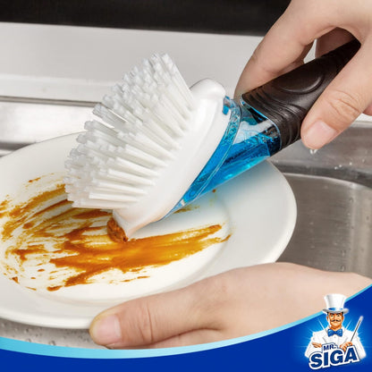 Soap Dispensing Dish Brush Refills, 4 Pack V1258-DP02-C-2890