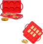 Silicone Muffin Top Pan & Silicone Mini Loaf Pan V1258-DP02-C-29