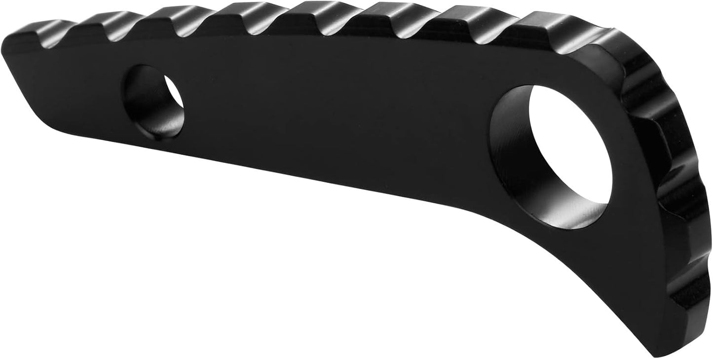 Back Spacer for Spyderco Paramilitary 2, Anodized Titanium Alloy CNC Spine Backspacer for C81, Premium V1258-DP02-C-2906