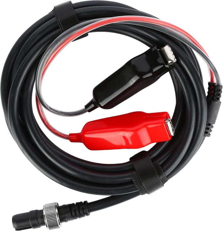Electric Fishing Reel Power Cord - 10Ft Battery Connection Cable Fits for Daiwa Tanacom 1000 750 500, Seaborg V1258-DP02-C-2909