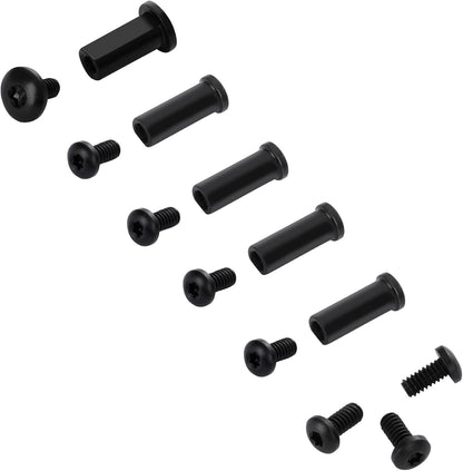 Spyderco Endura C10 Complete Pivot Kit, Stainless Steel Screws, Includes Pivot, Handle, Clip Screws, Black V1258-DP02-C-2911