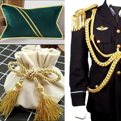 Gold Twine String and Gold Rope Bundle V1258-DP02-C-2922