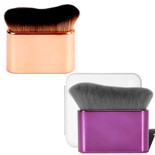 2pcs Self Tanner Brush & Kabuki Brush for Body - Self Tanning Applicator, Body Bronzer Brush for Fake Tan, V1258-DP02-C-2934