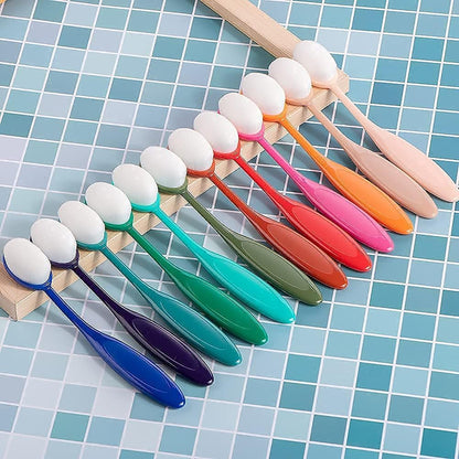 22 Pcs Color Coded Handle Ink Blending Brushes Set Tool Blender for Crafts Card Making(Brush Head Width Size V1258-DP02-C-2942