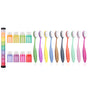 18 Pcs Color Coded Handle Ink Blending Brushes set tool blender for Crafts Card Making V1258-DP02-C-2943