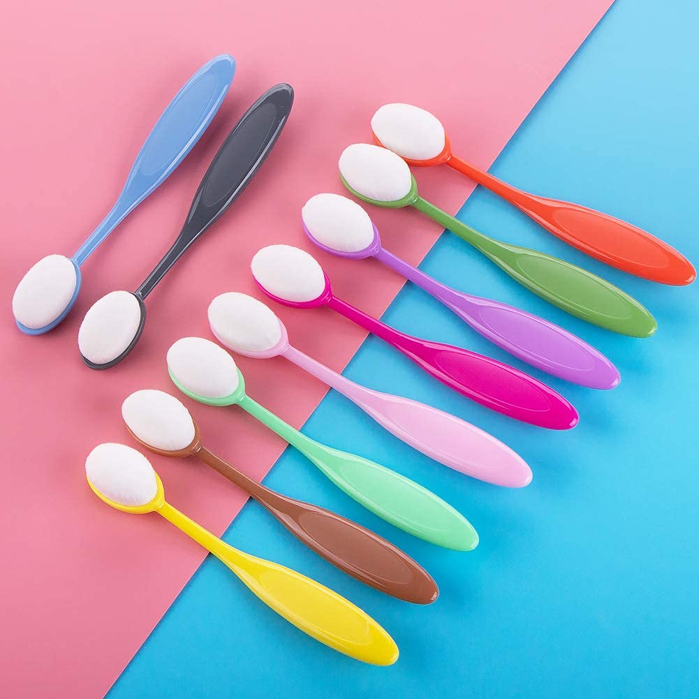 18 Pcs Color Coded Handle Ink Blending Brushes set tool blender for Crafts Card Making V1258-DP02-C-2943